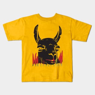 bull deer food chili Kids T-Shirt